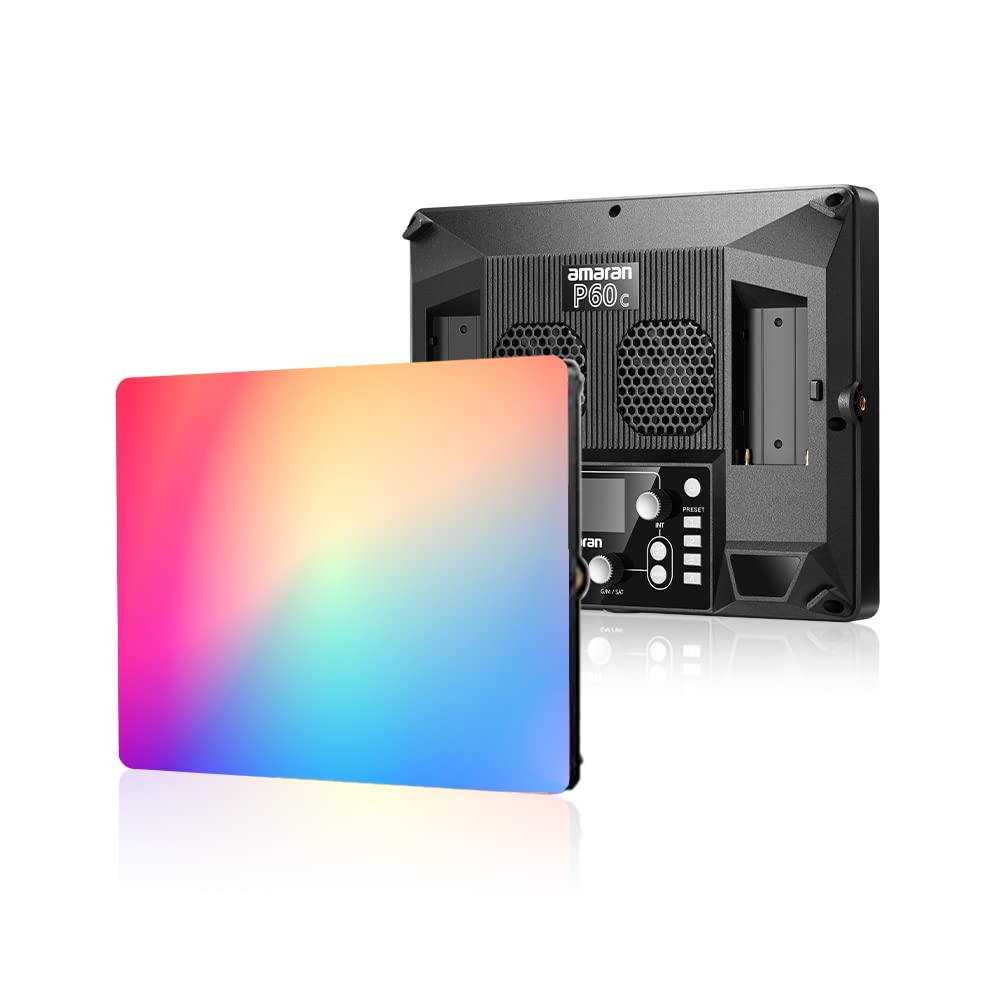 Amazon | 【Aputure】Amaran P60c RGBWWビデオライト 色温度調整